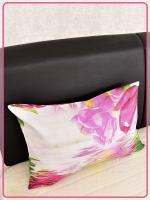 Наволочка Ивановская бязь Букет тюльпанов 1542 1 шт.