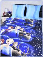 Детское постельное белье поплин артдизайн Магия снега