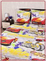 Детское постельное белье бязь Граффити вид 1
