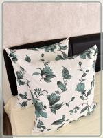 Наволочки на молнии Ив. бязь Грация вид 9/4 бз зеленый 2 шт.