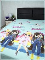 Детская простыня поплин Кукла