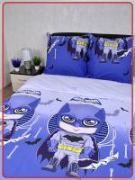 Детское постельное белье поплин Летучая мышь