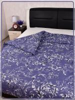 Пододеяльник Ивановская бязь Валенсия вид 2/9 сине-сиреневый